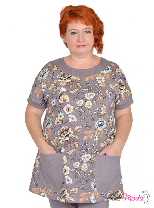 Туника Модель №1216 размеры 44-84 - Plusmoda фото 7
