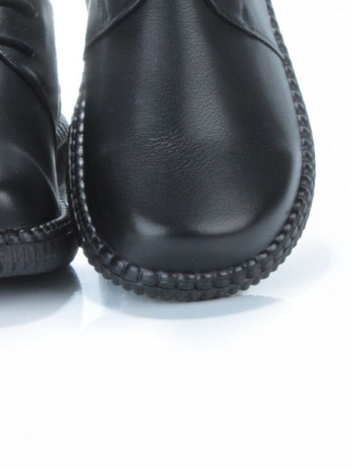 03-5330-1 BLACK Полуботинки женские (натуральная кожа) - No name фото 14