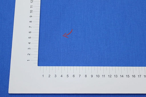 Поплин цв.Васильково-голубой, ш.2.2м, хлопок-100%, 110гр/м.кв - Купава фото 3