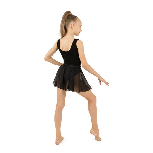 Юбка-солнце гимнастическая Grace Dance, р. 40-42, цвет чёрный  фото 5