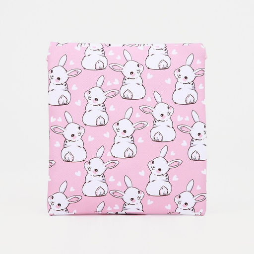 Сумка детская на молнии, цвет белый розовый - Simaland фото 2