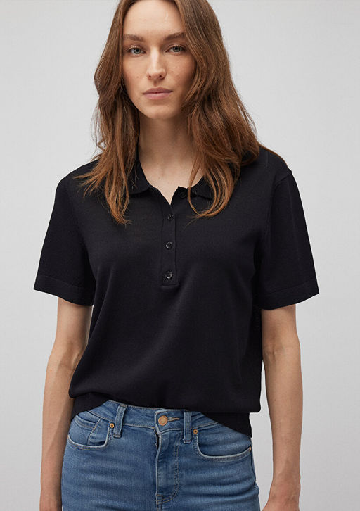 Siyah Triko Polo
