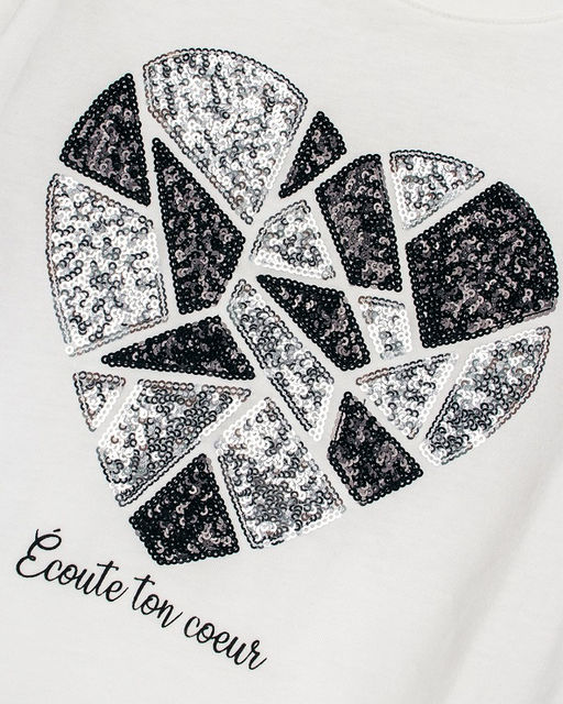 Футболка для девочки 51298 Молочный* 705 Lets go - Let's go фото 4