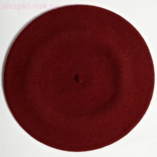 Берет фетр без отделки 11 Берет женский (56-58)