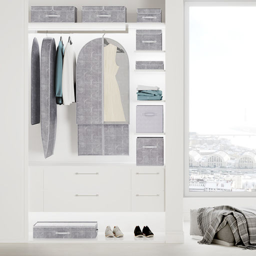 VAL LM-BOX-TM Короб стеллажный с крышкой, большой, 40*30*25 см, LINE MOON, шт