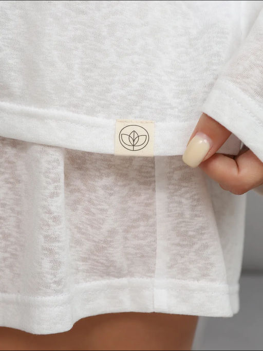 Комплект женский Флам с вискозой Белый - Modamica фото 5