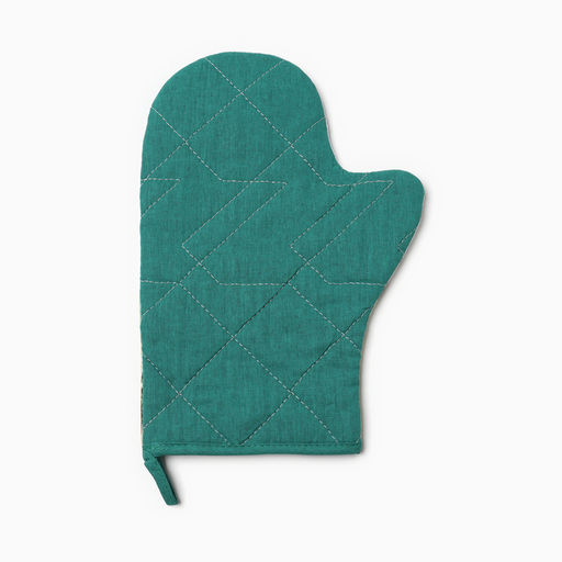 Набор кух. Доляна Курочка: варежка 20х28 см, прихватка 17х17 см, 35% хл, 65% пэ  фото 3