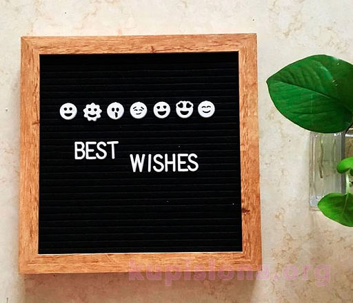 Пишущая доска Best wishes