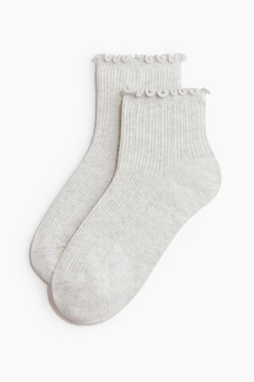 Pack de 3 calcetines tobilleros en punto de canal? - H&m фото 7