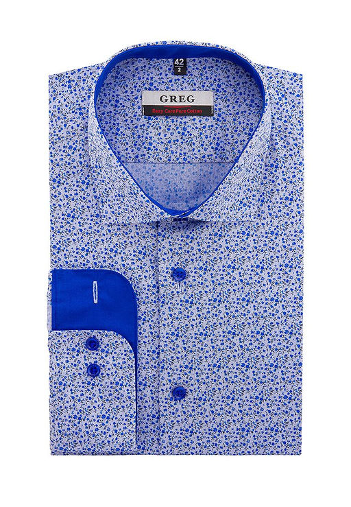 Сорочка мужская длинный рукав GREG 223/111/233/Z/1  фото 3