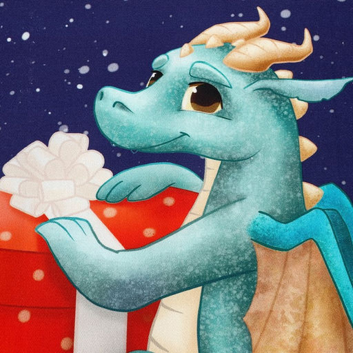 Набор в мешочке Этель Праздничный дракон: полотенце 40х73 см, формочки для запекания - 3 ш  фото 4