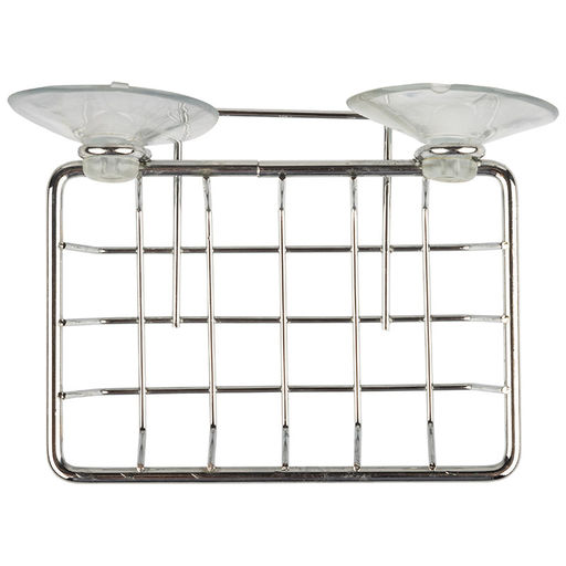 _Мыльница подвесная прямоуг. (крепление: 2 присоски), арт. W2464, 311463 - Полимербыт фото 2