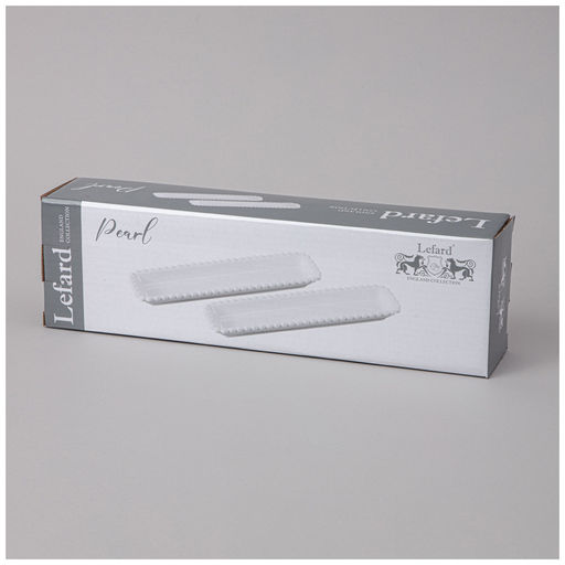 НАБОР БЛЮД LEFARD PEARL ПРЯМОУГ. 2 ШТ. 29*7,5*3 СМ  фото 3