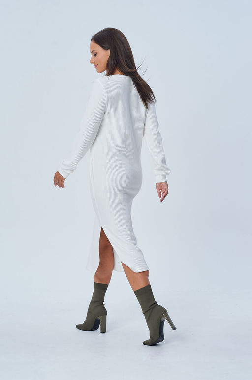 Платье AMORI 9814 молочный  фото 3