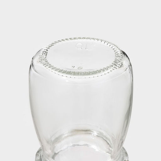 Банка для сыпучих Доляна «Парфе», 100 мл, 5.7×7 см, с пробковой крышкой, стекло, прозрачная