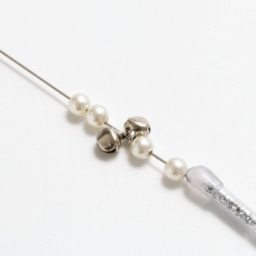 Дразнилка Мягкое воспоминание с перьями и бубенчиками, 60 см - Пижон фото 4