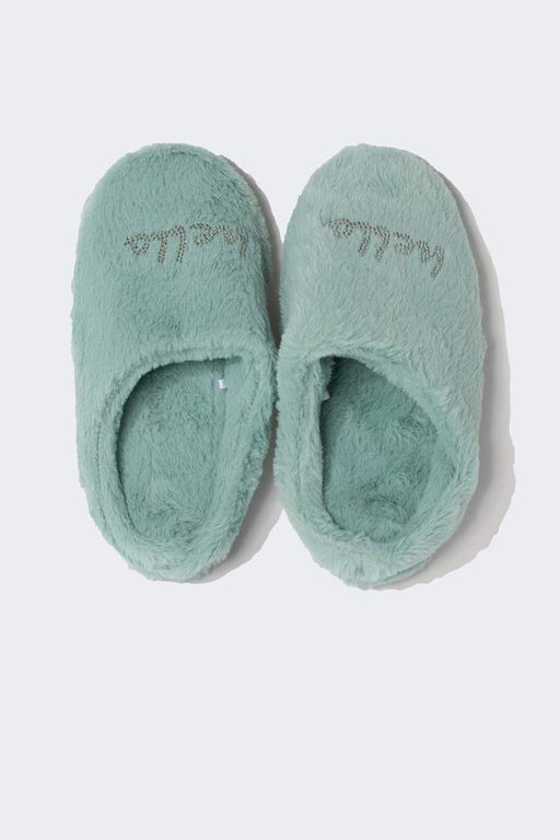 Женские домашние тапочки на плоской подошве - Defacto фото 8