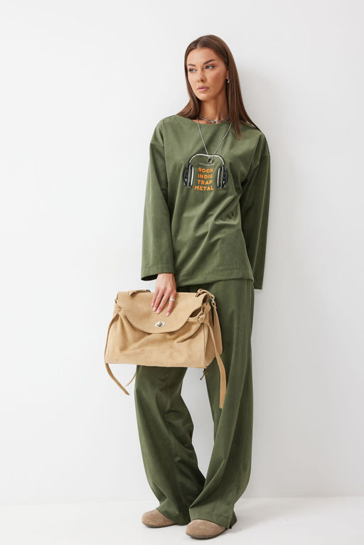 Костюм LYUSHe 4182 зеленый