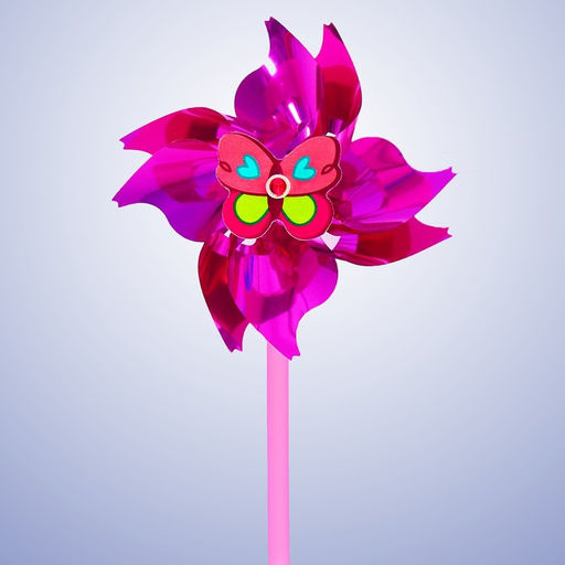 Цена за 3 шт. Ветерок «Бабочка», фольга