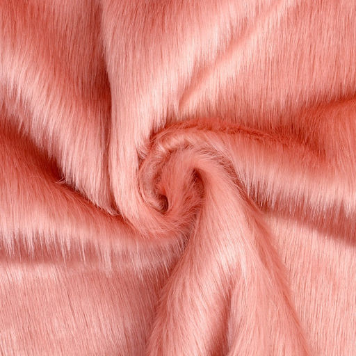 Ткань для рукоделия, «Мех» на трикотажной основе, лоскут 100 × 150 см, цвет нюдовый