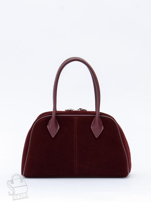 Сумка женская кожаная 88018NN wine red Natale Navetta
