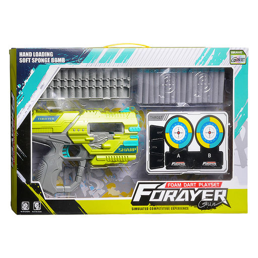 Бластер "Снайпер‑Импульс" в коробке