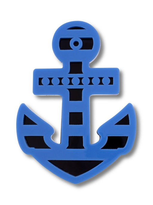 Брошь в виде якоря из пластика и смолы - Модные истории фото 3