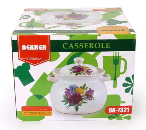 Кастрюля BK-7321 (4) 3,8л - Bekker фото 2