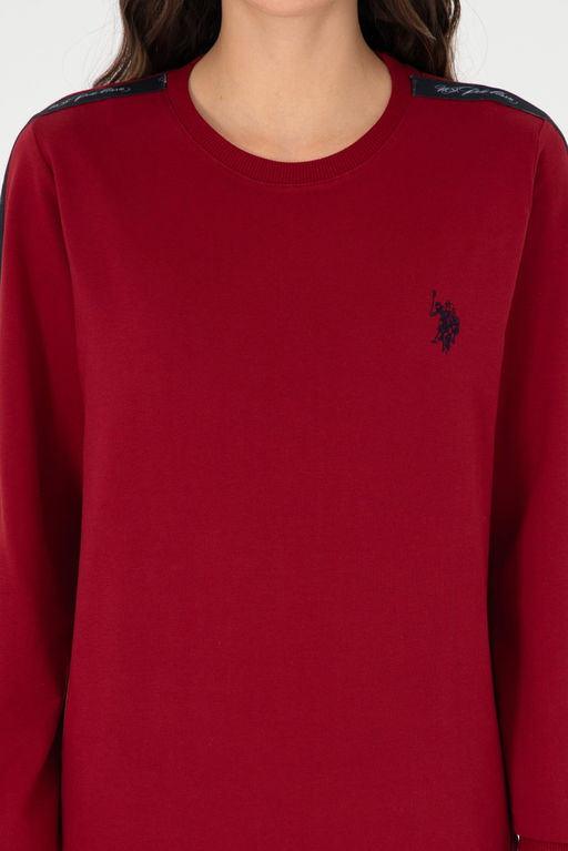 Женский бордово-красный пижамный комплект Неожиданная скидка в корзине - U.s. polo assn фото 5