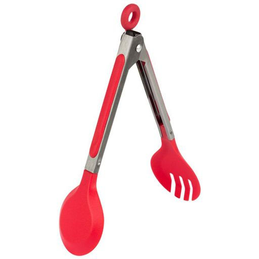 Щипцы кухонные универсальные Tongs-03 (нейлон + нерж.сталь), 17,5 см 985850 /Mallony/