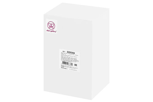 Настольная лампа 26*19*40 см "Бесконечность" + крем. овал абажур