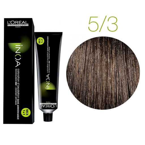 INOA 5.3 БАЗА Fundamental светлый шатен золотистый, 60 мл - Loreal professionnel фото 2