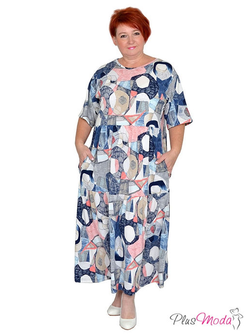 Платье Модель №1459 размеры 44-84 - Plusmoda фото 5