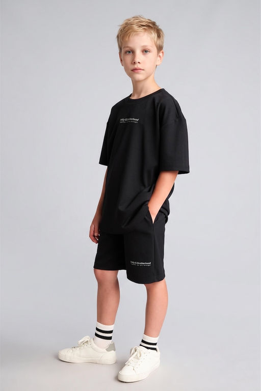 Oversize Cepli Bask_l_ _ort Erkek _ocuk - Defacto фото 2