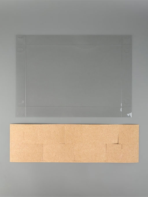 Цена за 5 шт. Коробка под 16 конфет и шоколад, кондитерская упаковка С любовью 28.5?18.5?3 см