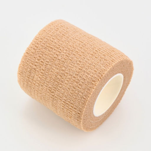 Бинт самофиксирующийся с горькой пропиткой, 5 см, макс. растяжимость 4,5 м, бежевый - Simaland фото 3