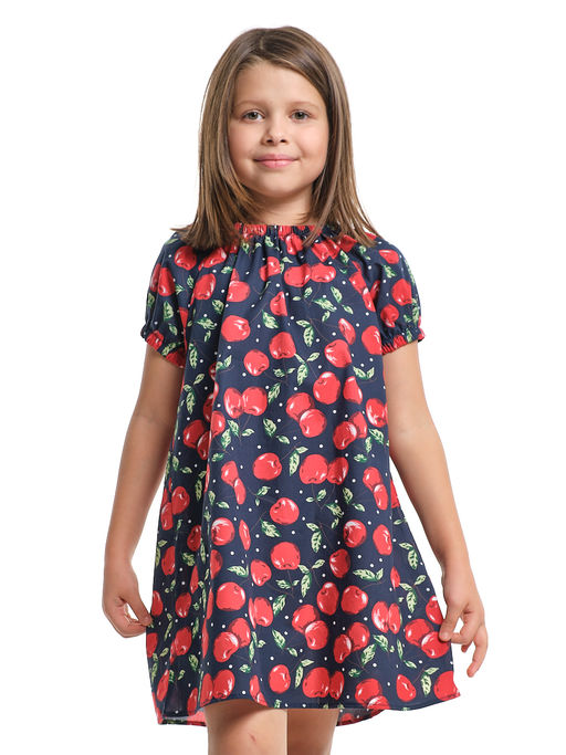 Платье для девочки UD 8071 черешня - Mini maxi фото 5