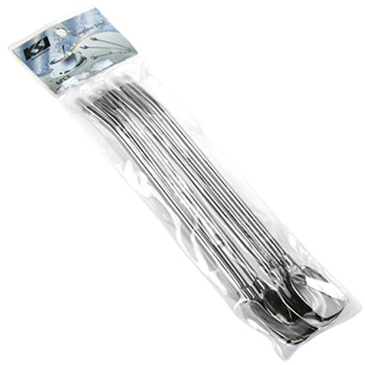 Ложка-трубочка для травяного чая и коктейля из нержавеющей стали 22см, широкая (Китай) - Домашняя мода фото 4