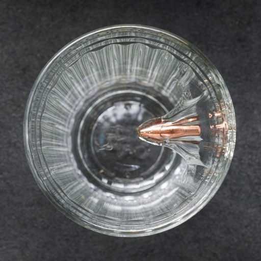 Стакан гранёный непробиваемый с пулей Крафт, 250 мл