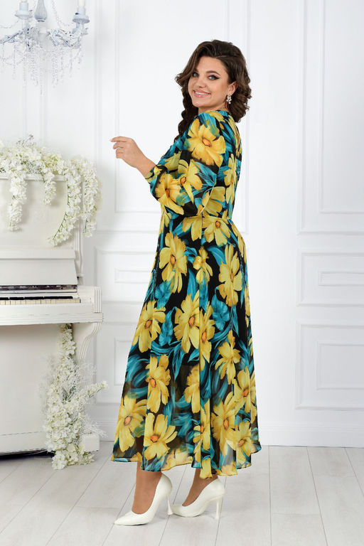 Платье Ninele 7431-Р темно-синий - Mira fashion фото 302