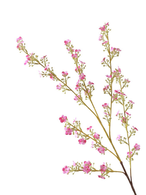 Цветы искусственные "Вероника Георгия" 92 см, розовый