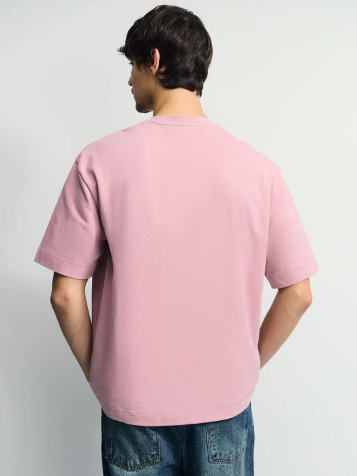 Футболка oversize из 100% хлопка / Zarina  фото 5