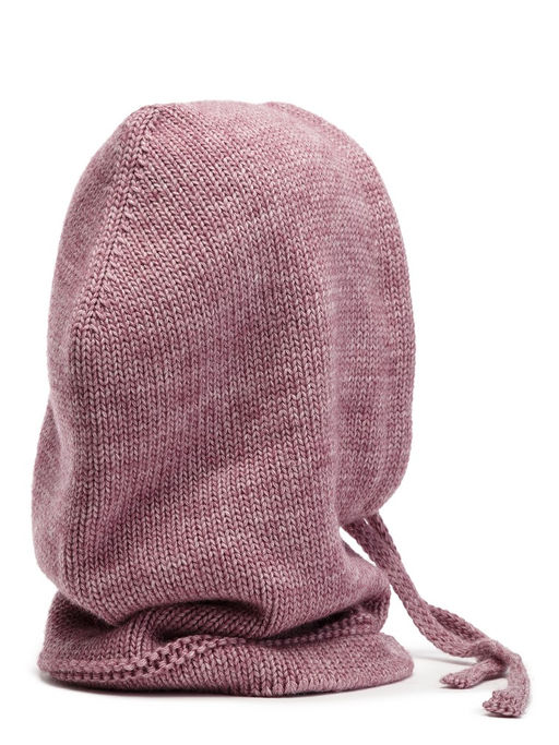 Капор жен. шерсть+акр LB-A53017 dirty pink - Labbra фото 2