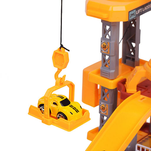 Парковка "Приключения на стройке" (125 предметов) в коробке