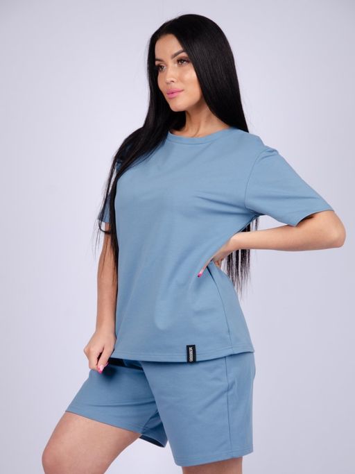 Костюм Лайф сирень, футер с лайкрой - Малина фото 25