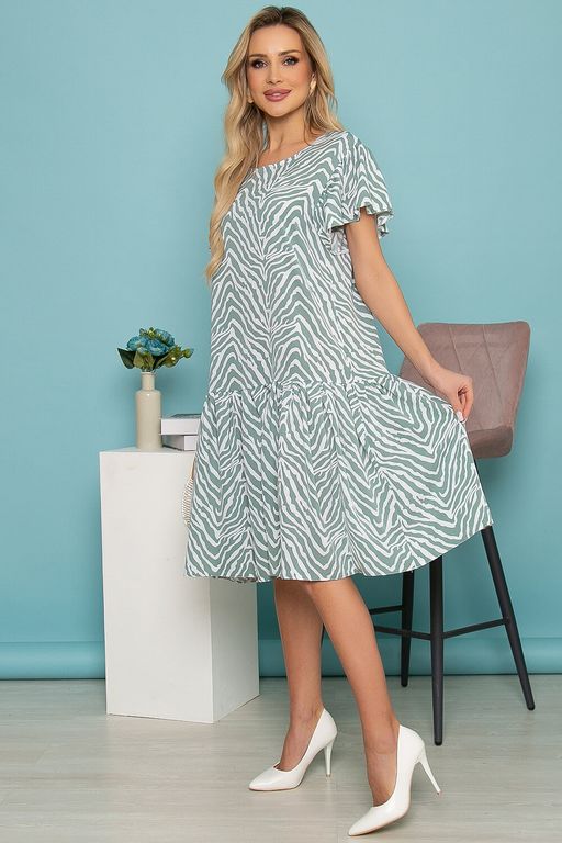 Платье Фантазия (нежная мята) П3479 - Lt collection фото 5