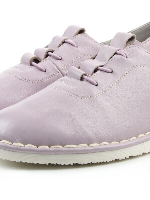03-XKL23-039 LILAC Полуботинки женские (натуральная кожа) - Фабричный китай фото 4