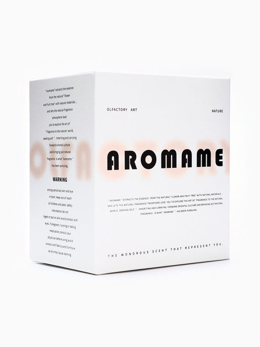 Набор диффузор ароматический Aromame, французская лаванда, 500 мл, прямоугольная банка