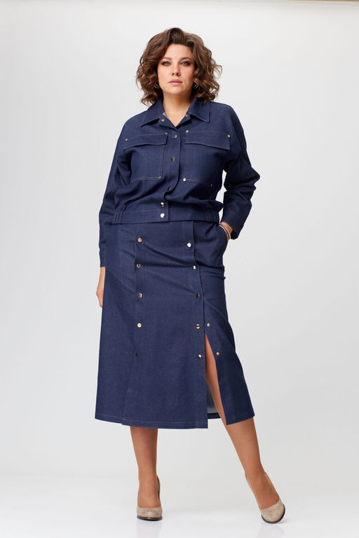 Костюм Bonna Image 943 синий джинс  фото 5