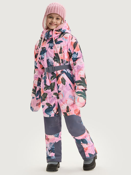 Комбинезон 8з1625 розовый/инжир